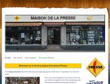 Tablet Screenshot of maisondelapresse-harnes.com